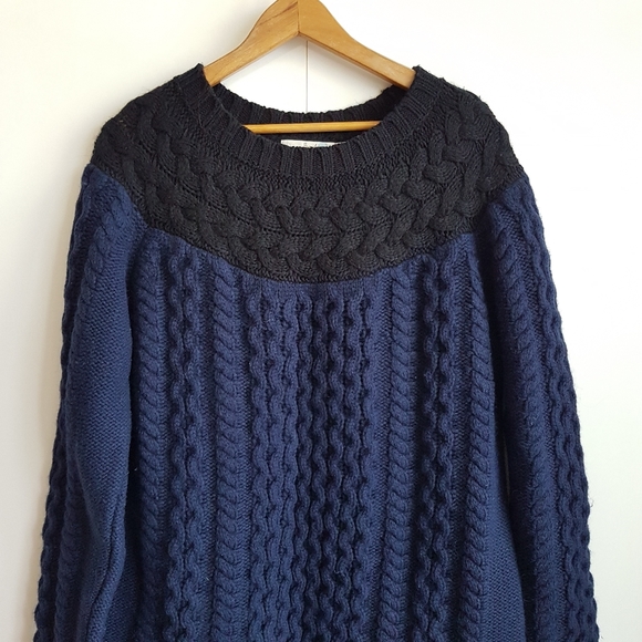 BODEN 8 Cable Knit Sweater Alpaca Wool Mohair Size 8 - Picture 2 of 9